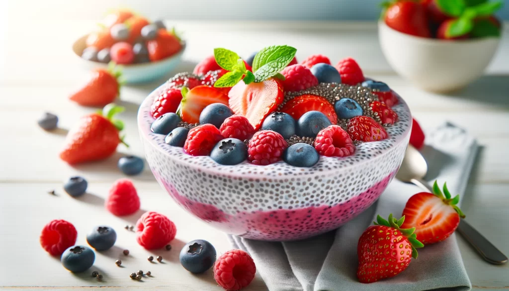 Berry Chia Pudding Ai image 1