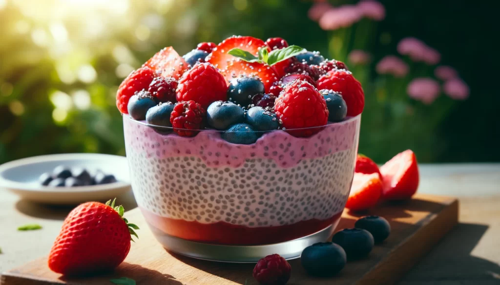 Berry Chia Pudding Ai image 2