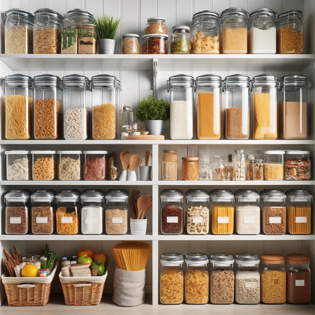 Pantry organization an Ai generated image